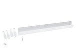 Rev-A-Shelf Spice Tray 36" - White with End Caps - ST-36-11-52