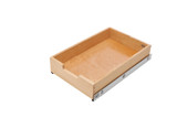 Rev-A-Shelf Standard Wood Pilaster Accessory Drawer w/ BLUM Soft-Close for 18" Base Cabinets - 4WDB4-PIL-18SC-1