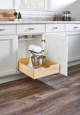 Rev-A-Shelf Standard Wood Pullout Drawer Box w/ BLUM Soft-Close for 21" Base Cabinets - 4WDB-18SC-1