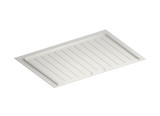 Rev-A-Shelf White Flexible Polymer Trim-to-Fit Drip Tray for 33" - 36" Sink Base Cabinets - SBDTF-3336-11-1