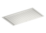 Rev-A-Shelf White Flexible Polymer Trim-to-Fit Drip Tray for 39" - 42" Sink Base Cabinets - SBDTF-3942-11-1