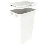 Rev-A-Shelf White Polymer Bi-Directional Lid for Rev-A-Shelf® 35 and 50 qt. Waste Containers - RV-3550-LID-11-1
