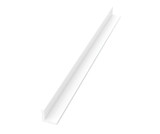 Swanstone 96 in. Metal Edge Trim Kit To Cover Edges & Corners in White - EXETRMKAL.010
