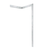 Swanstone TK-105 96" Wall Panel Trim Kit in Ice - EXTK00105.130