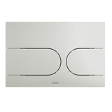 TOTO Wall Mount Dual Flush Round Push Plate - Dual Button, White - YT970#W