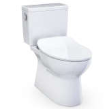 Glaston™ 1G® Two-Piece Elongated Toilet - 1.0 GPF, White - MS472234CUFG#01