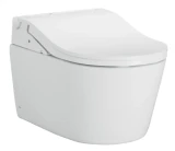 TOTO RP WASHLET®+ RW Wall-Hung Toilet - 1.28 GPF & 0.9 GPF - Auto Flush, Matte White -  CWT4474547CMFGA#MW