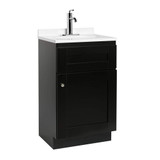 Fine Fixtures Shaker Vanity 20" Wide, Black - SK19BL