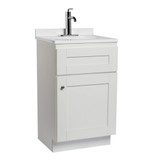 Fine Fixtures Shaker Vanity 20" Wide, White - SK19WH