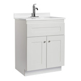 Fine Fixtures Shaker Vanity 24" Wide, White - SK24WH