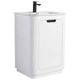 Fine Fixtures Shireplace Vanity Cabinet 24" Wide, Satin White - SP24WH
