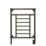 Amba Traditional Model T-2536 8 Bar Hardwired Heated Towel Rack in Brushed Bronze - T-2536BMB