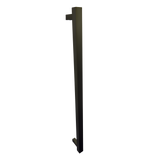 Amba Modello i Square 40" Hardwired Heated Towel Bar in Brushed Bronze - i40SQ.BB