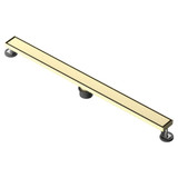 Fine Fixtures 36" Linear Shower Drain | Convertible Design | Satin Brass - DRA36SB