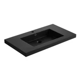 Fine Fixtures 32" W x 18" D Edgedale Bathroom Vanity Sink & Counter Top | Gel-Coated | 2" Thick Edge | - VET3218BL