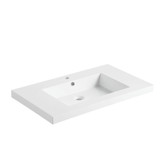 Fine Fixtures 32" X 18" Edgedale Sink | Gel-Coated | 2" Thick Edge | - VET3218W