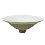 Fine Fixtures Modern Drop In Sink 18" x 18", Sage Green - MV39GN