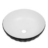 Fine Fixtures Modern Vessel Sink 15" x 15", Black - MV37BL