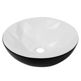 Fine Fixtures Modern Vessel 16" x 16" Sink, Black - MV38BL