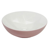 Fine Fixtures Modern Vessel 16" x 16" Sink, Vintage Rose - MV38VR