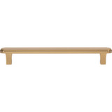 Atlas Fielding 6 5/16" Center to Center Bar Pull, Warm Brass - A6073-WB