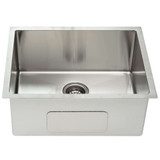 Fine Fixtures 23" x 18" x 10 1/8" - 16 Gauge Undermount Single Bowl Stainless Steel Kitchen Sink - S901