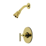 Kingston Brass Manhattan Single-Handle Pressure Balanced Shower Faucet, Polished Brass - KB8692CMLSO