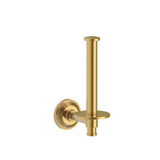 Gerber Larrimore Single-Post Toilet Paper Holder, Brushed Bronze - D447066BB