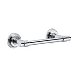 Gerber Larrimore Double-Post Pivoting Toilet Paper Holder, Chrome - D447566