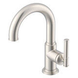 Gerber Montclare Single Handle Lavatory Faucet Single Hole Mount Side Control w/ Metal Touch-Down Drain 1.2gpm, Brushed Nickel - D230629BN