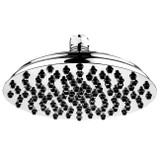 Whitehaus WHSM01-12-C 12" Showerhaus Sunflower Rainfall Showerhead With 108 Spray Nozzles - Polished Chrome