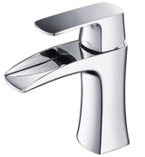 Fresca FFT3071CH Single Hole Mount Bathroom Vanity Faucet - Chrome