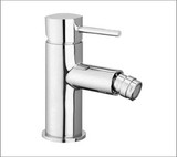 Aquabrass 61024BN Single Handle Lavatory Faucet With Swivel Spray - Straight Lever Handles - Brushed Nickel