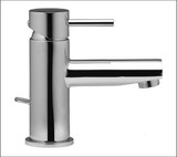 Aquabrass 61014BN Single Handle Lavatory Or Vessel Faucet - Straight Lever Handles - Brushed Nickel