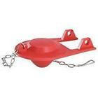 Korky Plus Rubber Toilet Flapper - Red - 2001BP