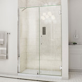 DreamLine UNIDOOR Frameless 53"-54" Adjustable Shower Door - Chrome Trim - SHDR-20537210
