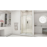 DreamLine UNIDOOR Frameless 50"-51" Adjustable Shower Door - Chrome Trim - SHDR-20507210