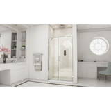 DreamLine UNIDOOR Frameless 48"-49" Adjustable Shower Door - Chrome Trim - SHDR-20487210