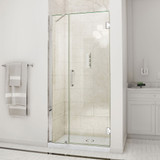 DreamLine UNIDOOR Frameless 42"-43" Adjustable Shower Door - Chrome Trim - SHDR-20427210
