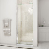 DreamLine UNIDOOR Frameless 34"-35" Adjustable Shower Door - Chrome Trim - SHDR-20347210