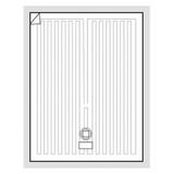 WarmlyYours Rectangular 18" x 24" Mirror Defogger - FFM-1824