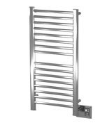 Amba Sirio S-2142-P Towel Warmer & Space Heater - Polished Stainless - 24" W x 44" H x 4 3/4" D