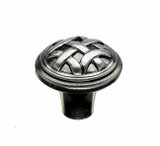 Top Knobs Celtic 1" Diameter Round Knob, Antique Pewter - M163