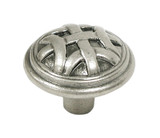 Top Knobs Tuscany M158 1 1/4" Celtic Large Cabinet Knob - Antique Pewter