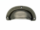 Top Knobs Mayfair 3 hole Center to Center Cup/Bin Pull, Antique Pewter - M210