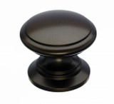 Top Knobs Ray 1 1/4" Diameter Round Knob, Oil Rubbed Bronze - M752