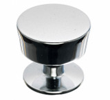 Top Knobs Essex 1 3/16" Diameter Round Knob, Polished Chrome - M1124