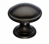 Top Knobs Rounded 1 1/4" Diameter Round Knob, Oil Rubbed Bronze - M1224