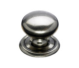 Top Knobs Victoria 1 1/4" Diameter Round Knob, Antique Pewter - M25