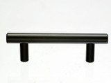 Top Knobs Hopewell 3" Center to Center Bar Pull, Flat Black - M987